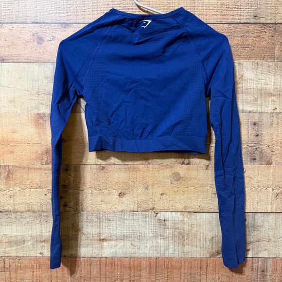 Gymshark Vital Crop Long Sleeve Size Medium - Picture 7 of 11